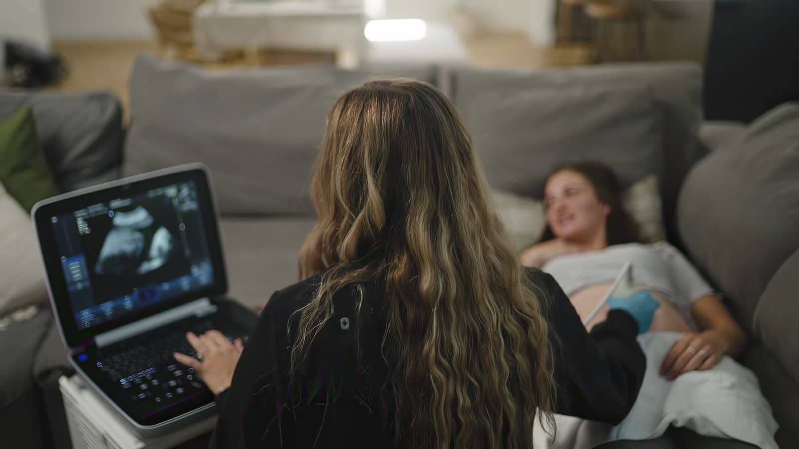 Mobile 3D 4D ultrasound at home in Salt Lake County